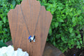 White Buffalo Show Lamb with Lapis Accents 24" Paperclip Chain