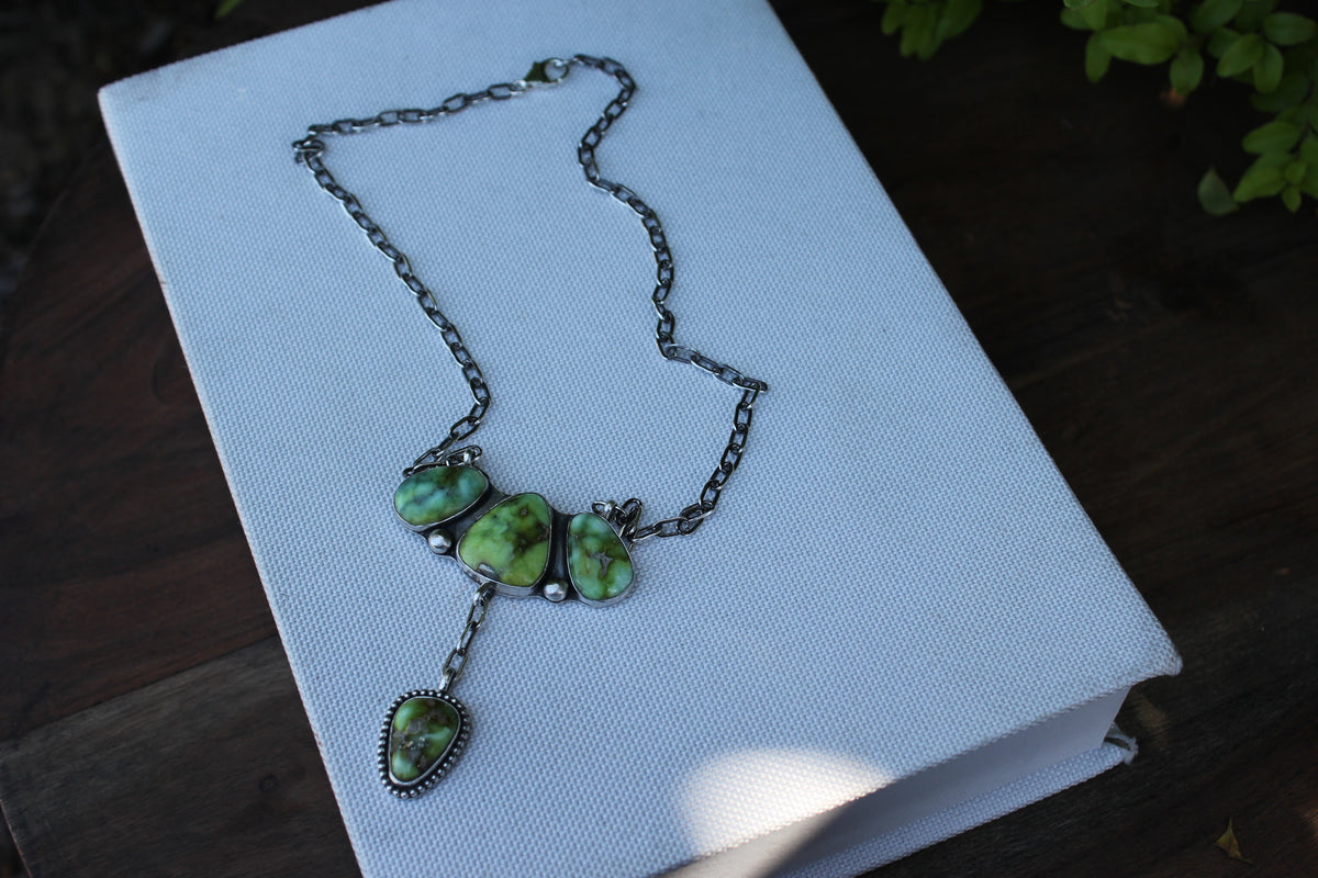 Palomino 4 Stone Necklace 17" Chain