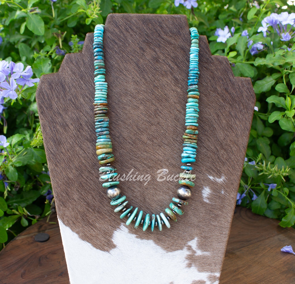 Natural Multicolor Turquoise Gemstone Rondelle Beads